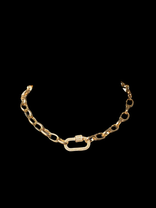 Collier ras du cou Enigma