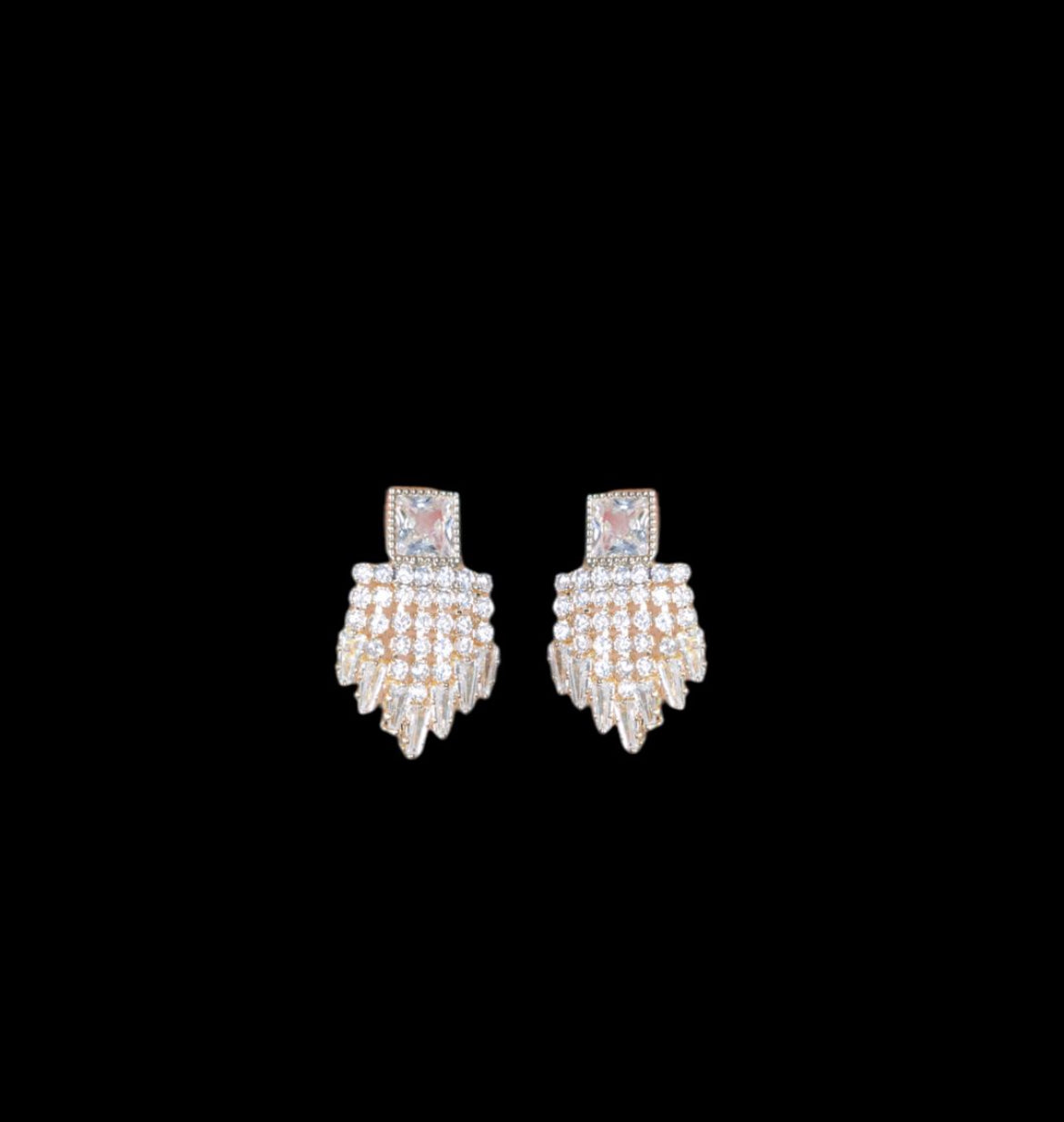 Boucles d'oreilles mini chandelier