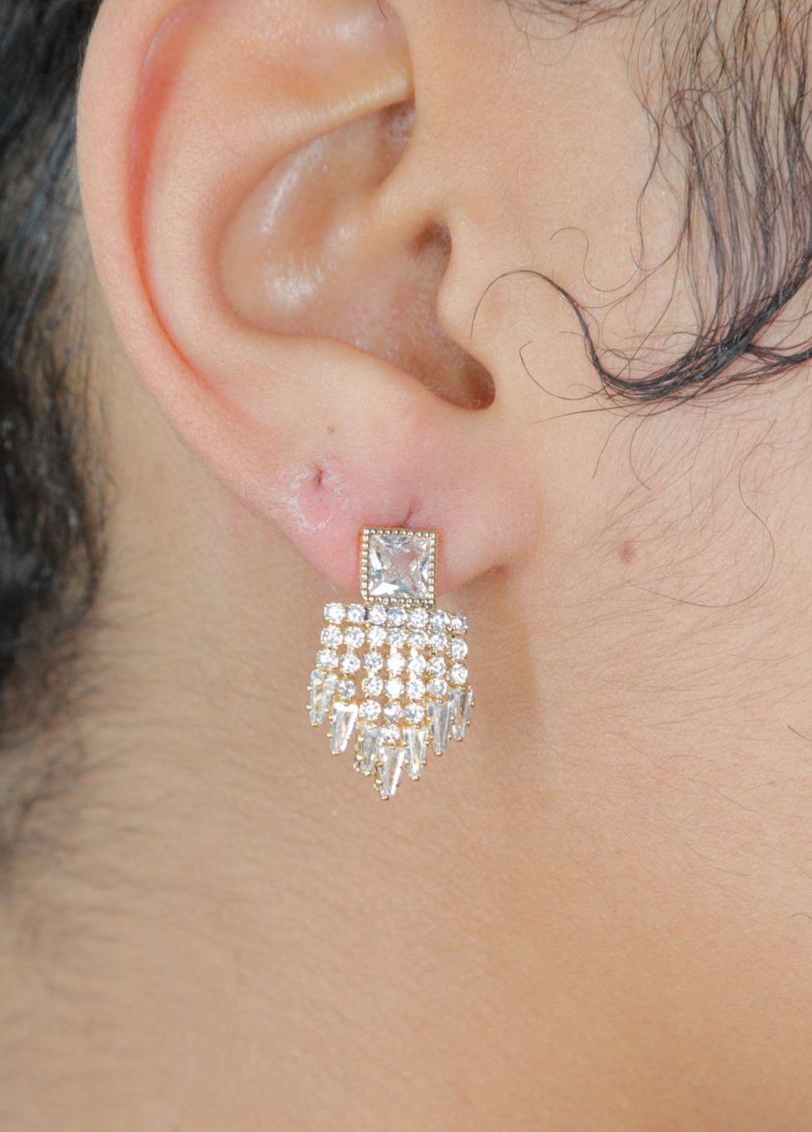 Boucles d'oreilles mini chandelier